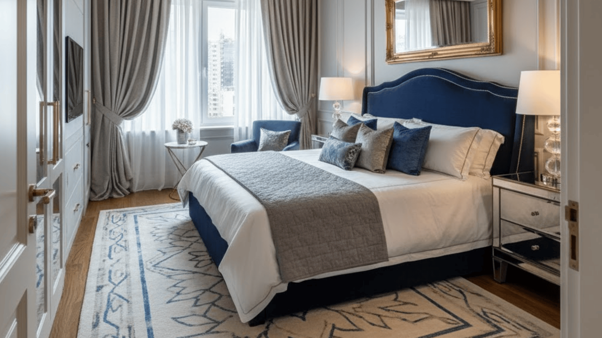 2 standard bedrooms 120-150 sq-ft