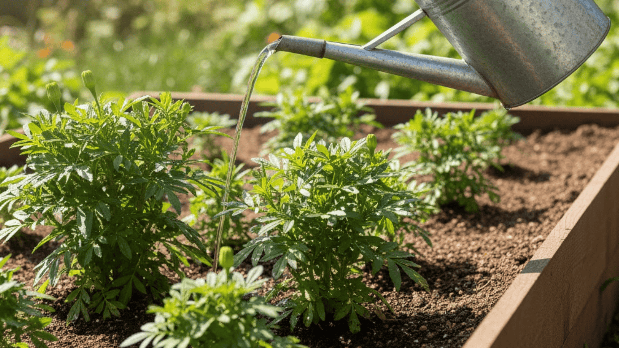 4 watering feeding