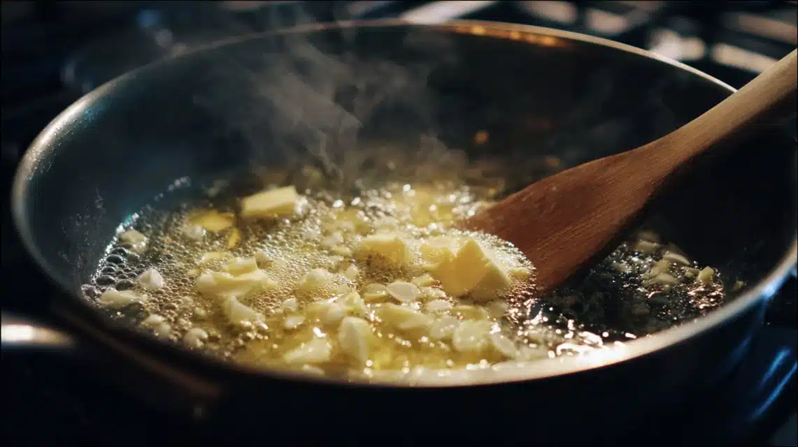 add minced garlic