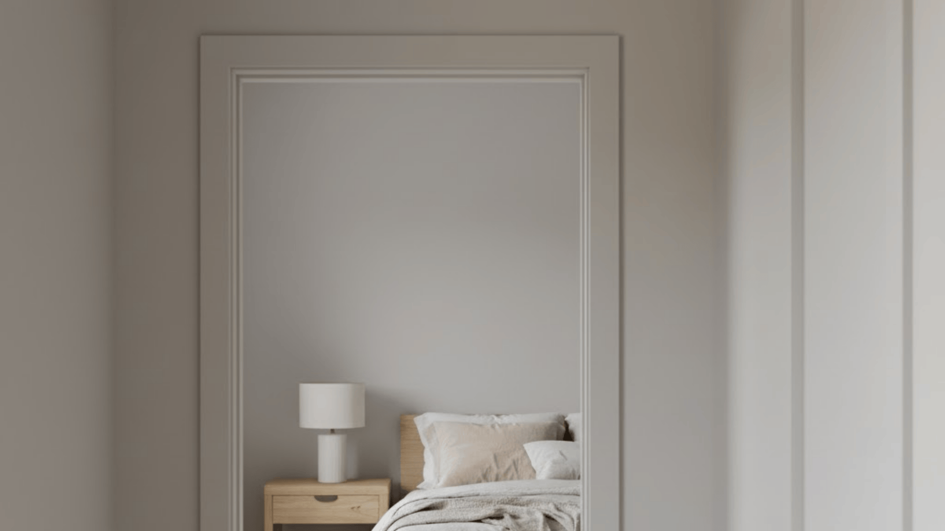 bedroom door trim inspiration