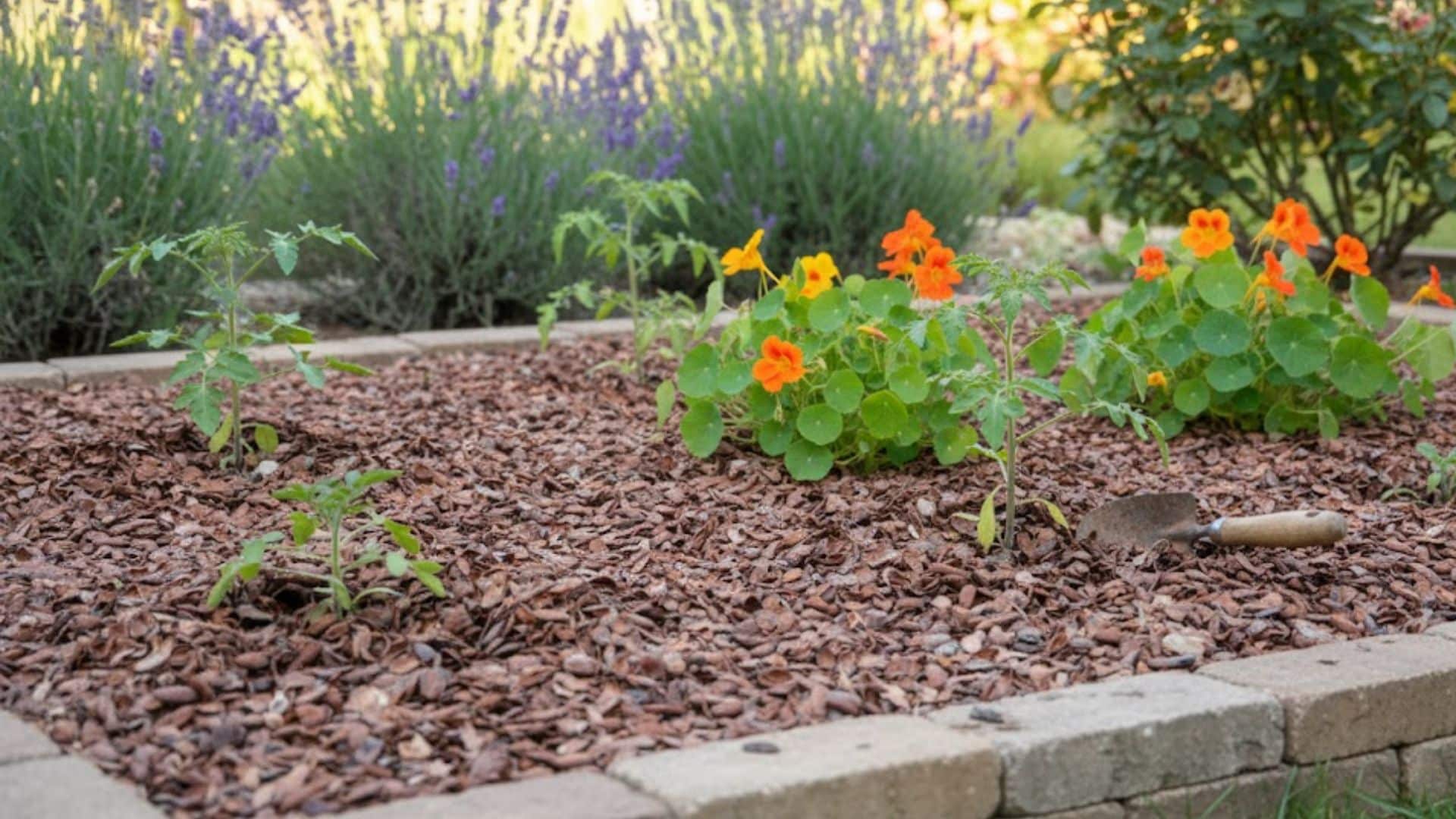 cocoa shell mulch