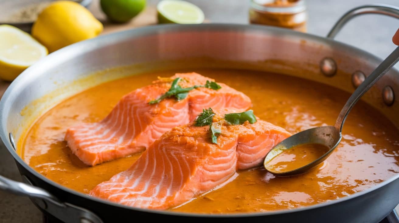 cook the salmon