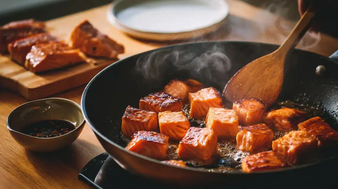 cook the salmon