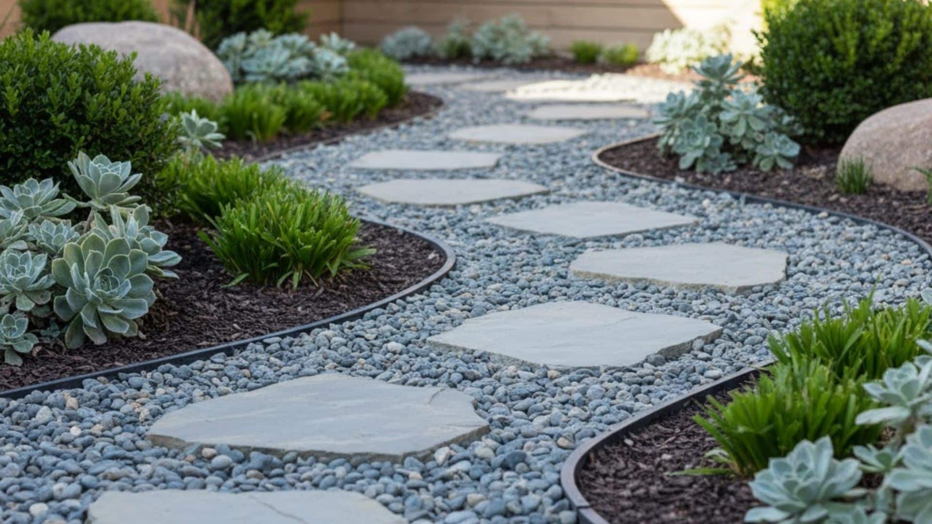 gravel or river rock