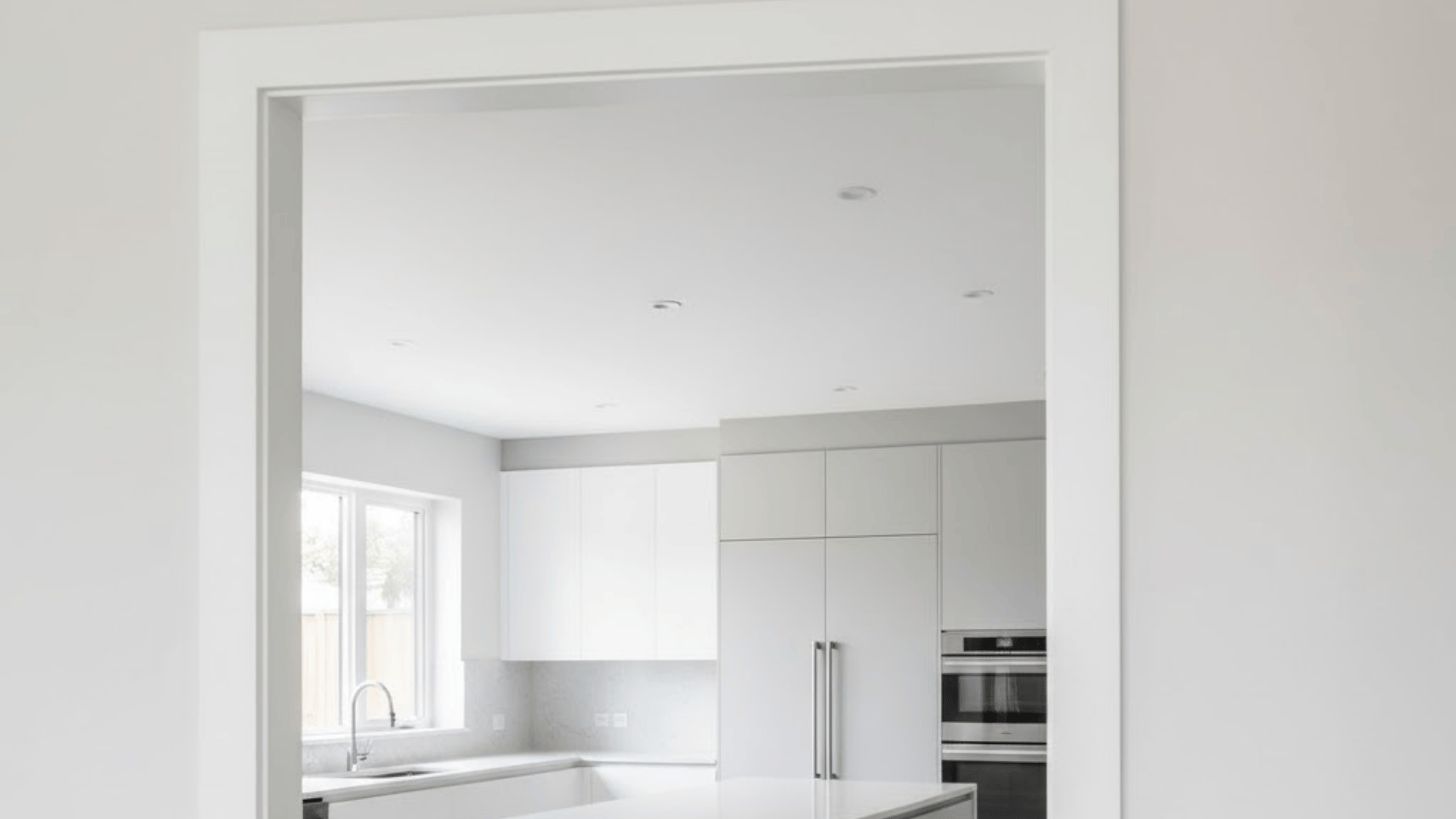 kitchen door trim inspiration