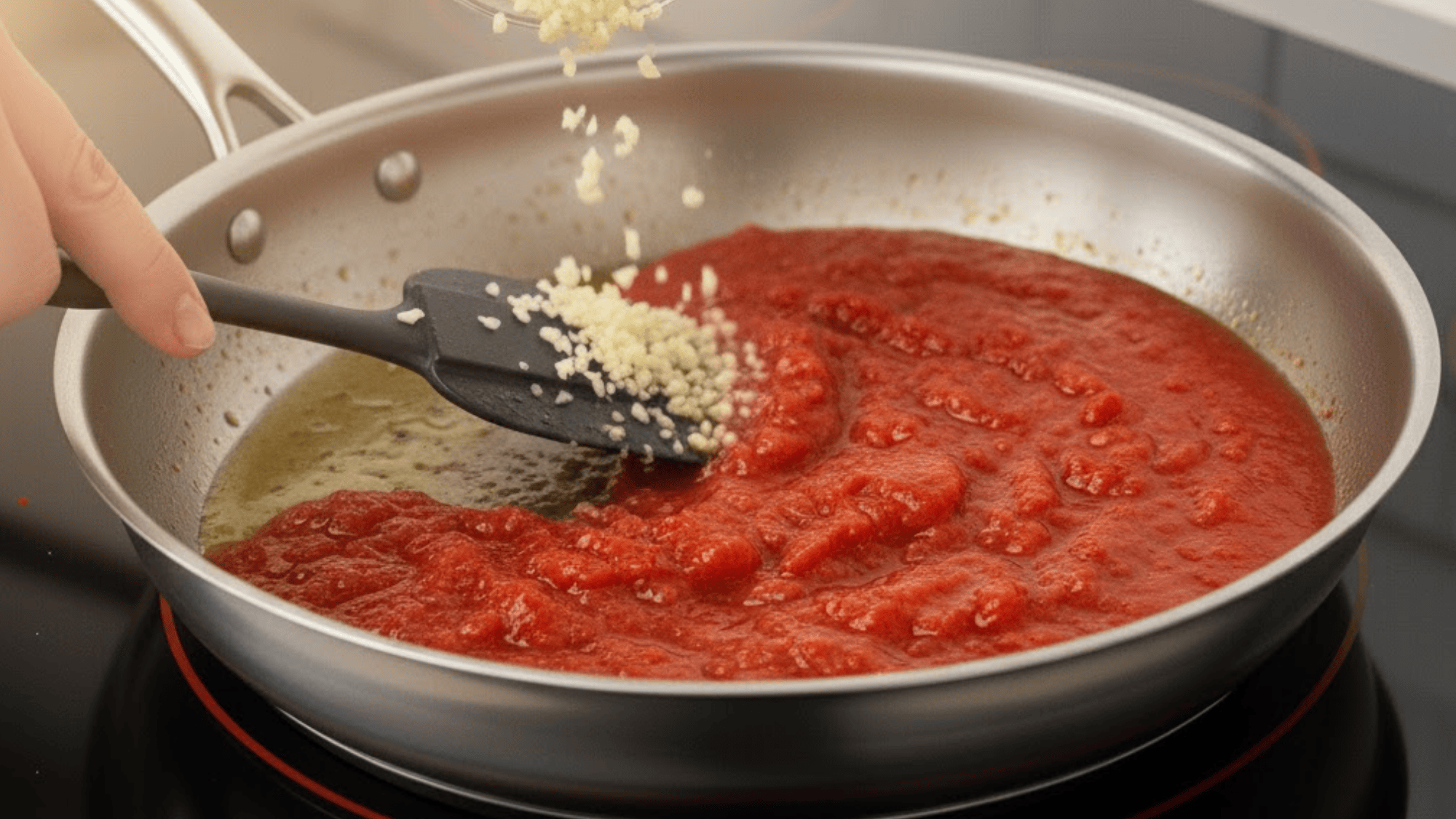 step 2 start the sauce