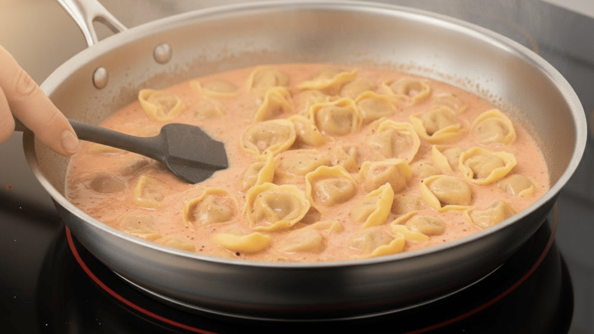 step 4 cook the tortellini