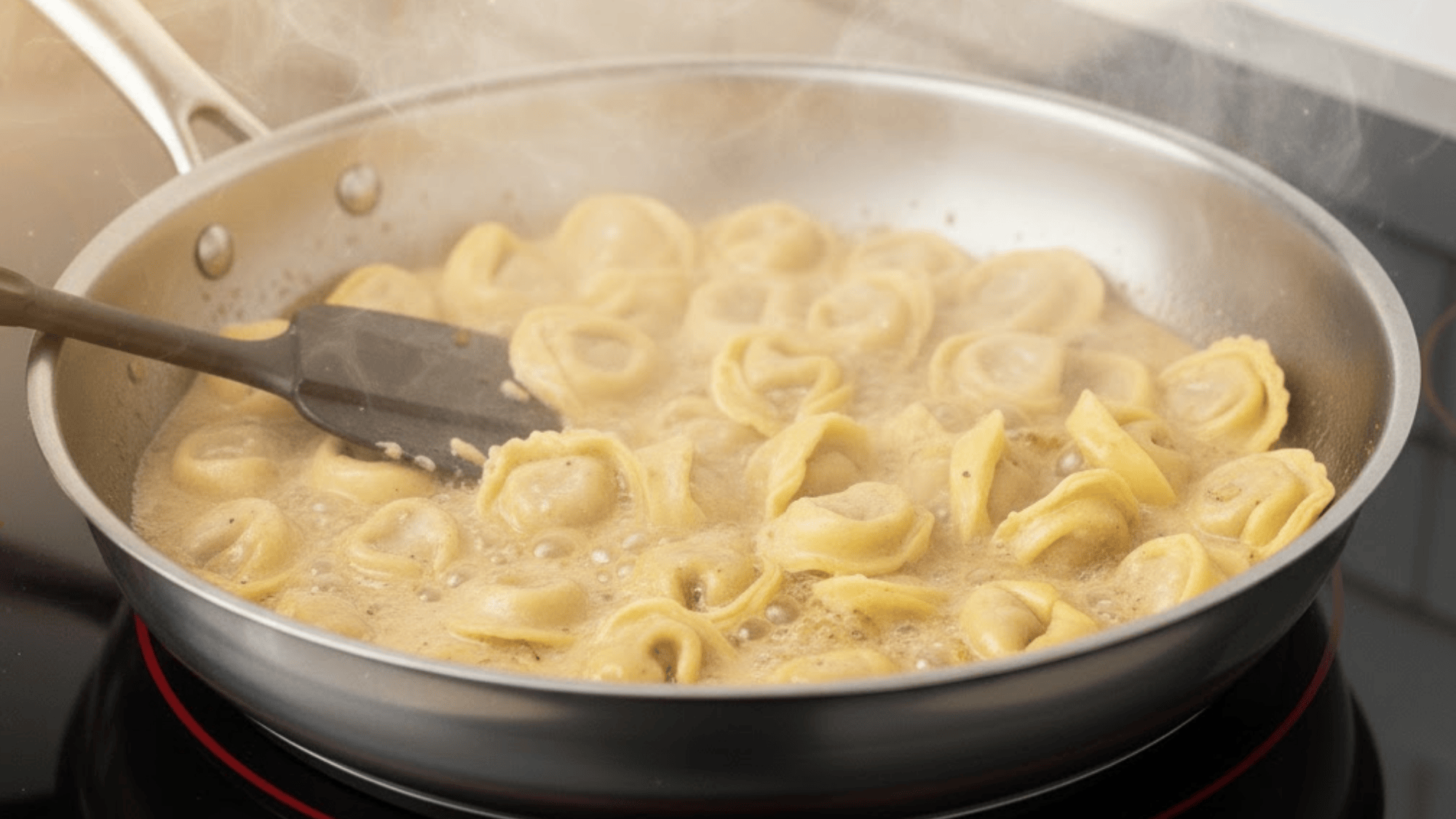step 4 cook the tortellini