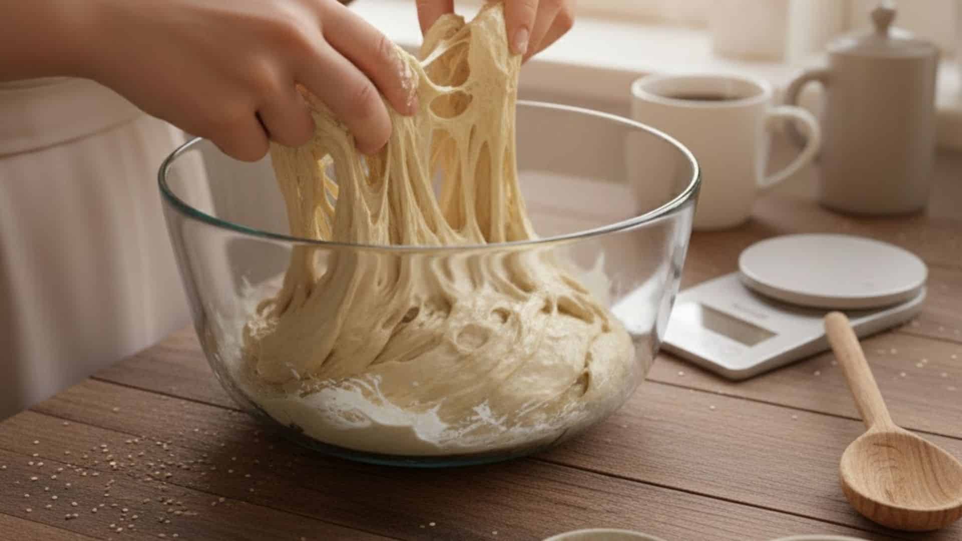 step two mixing the dough