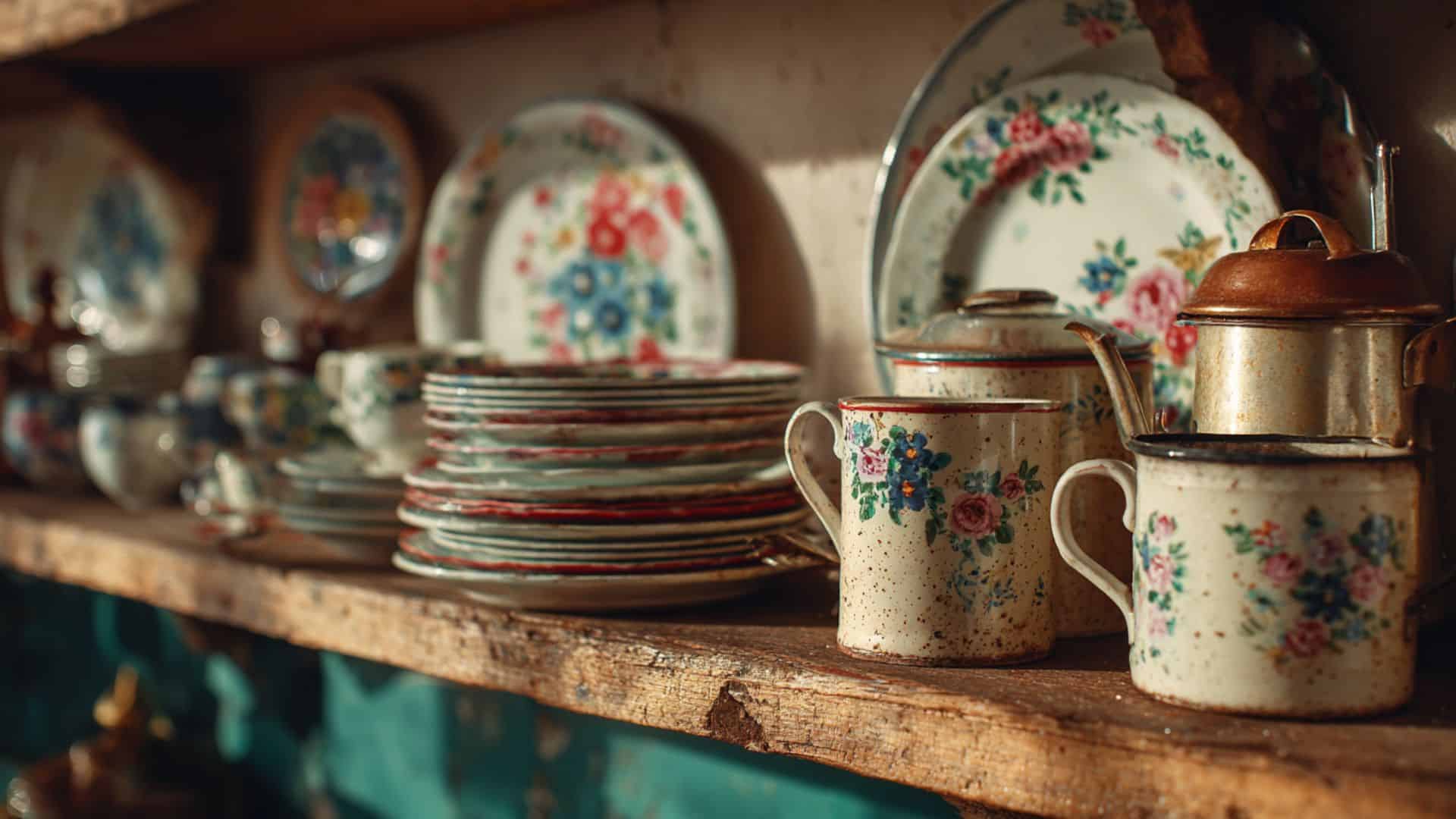 vintage kitchenware