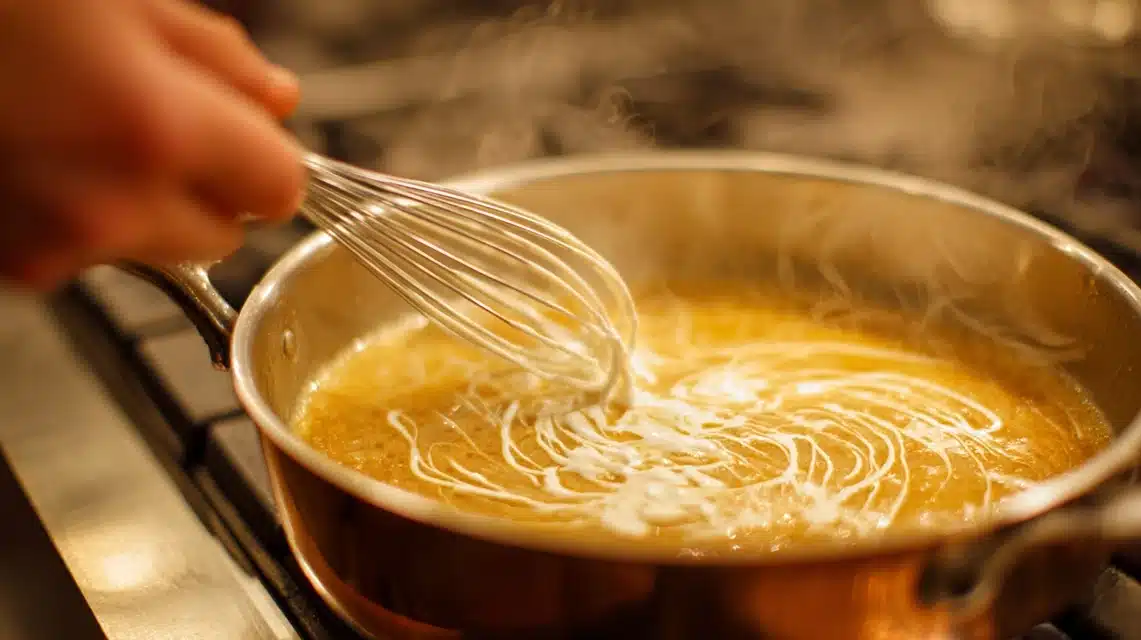 whisk in cream