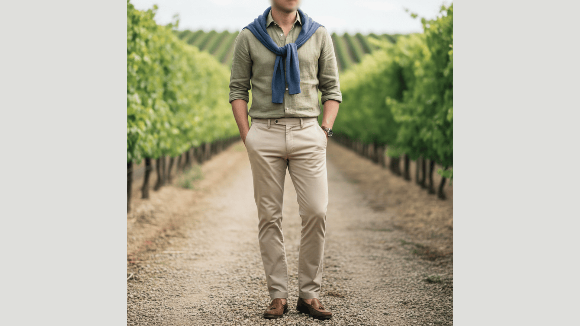 winery men outfit spring idea