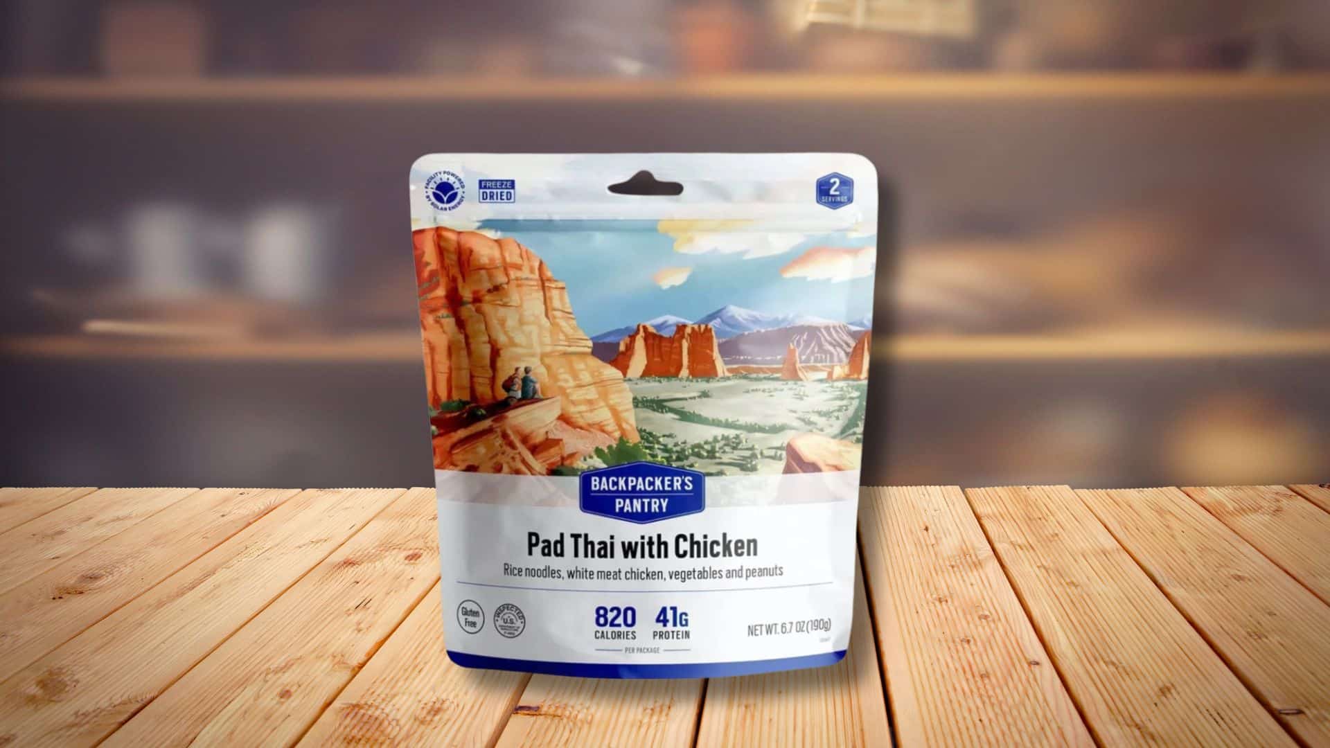 backpacker s pantry pad thai with chicken