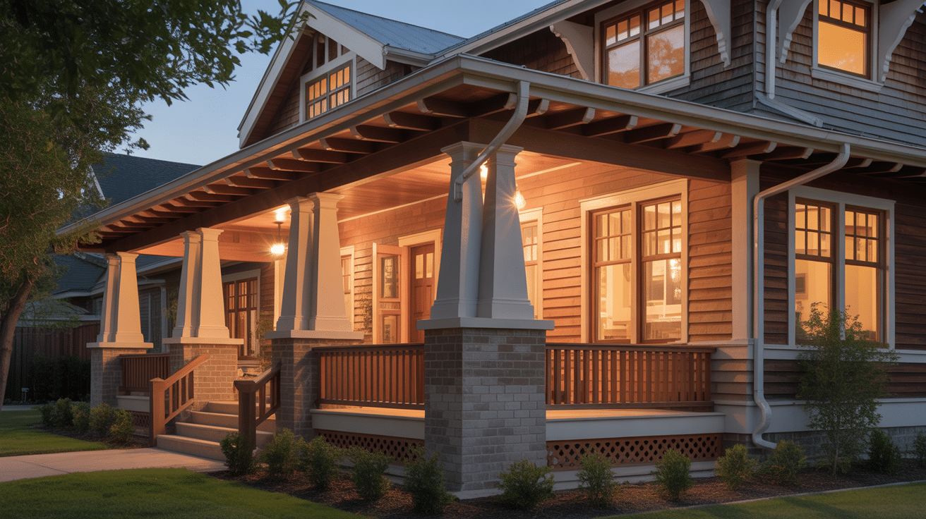 crafts man house exterior
