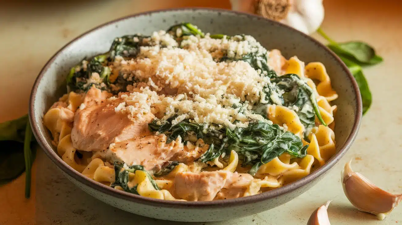 creamy garlic parmesan