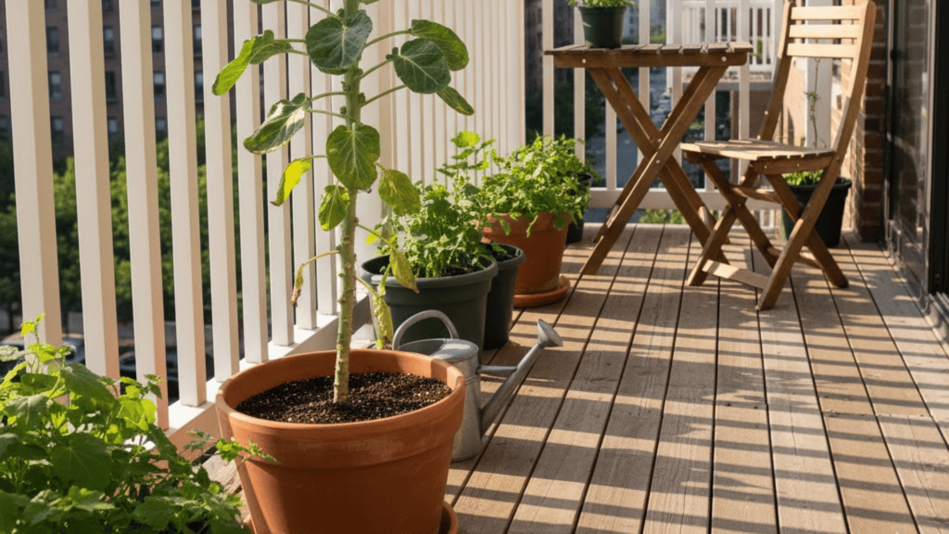 growing brussels sprouts in pots