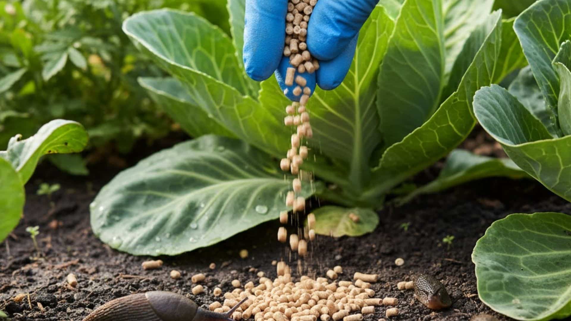 iron phosphate slug bait application