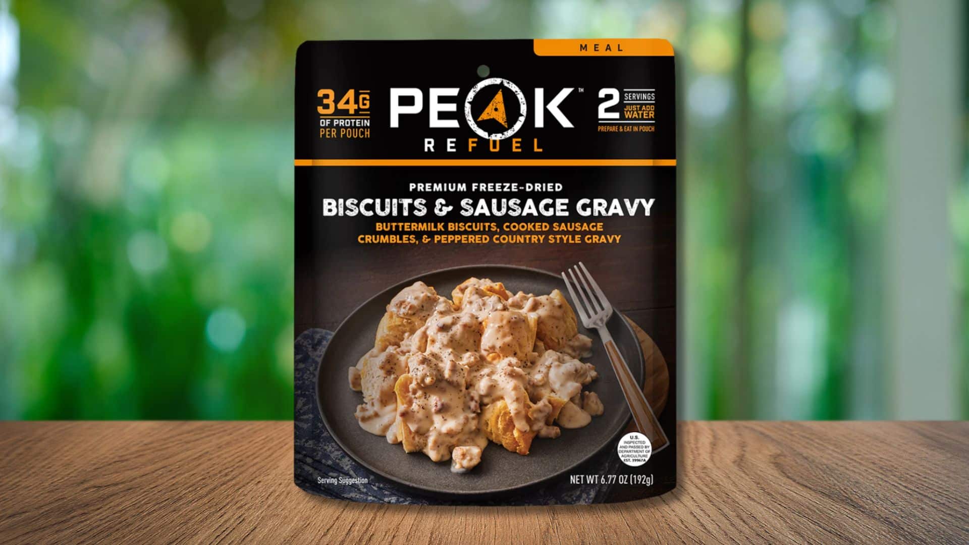 peak refuel biscuits and gravy