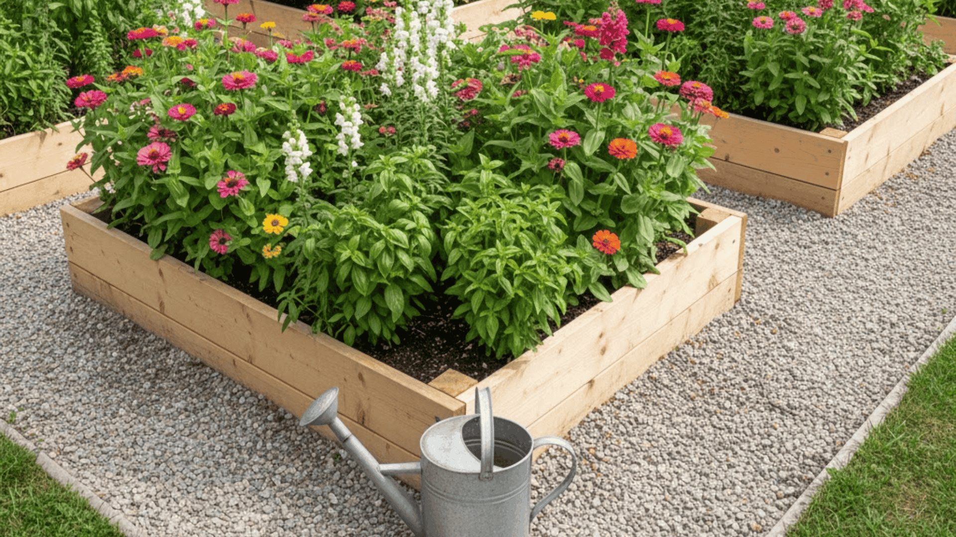 raised bed cutting garden