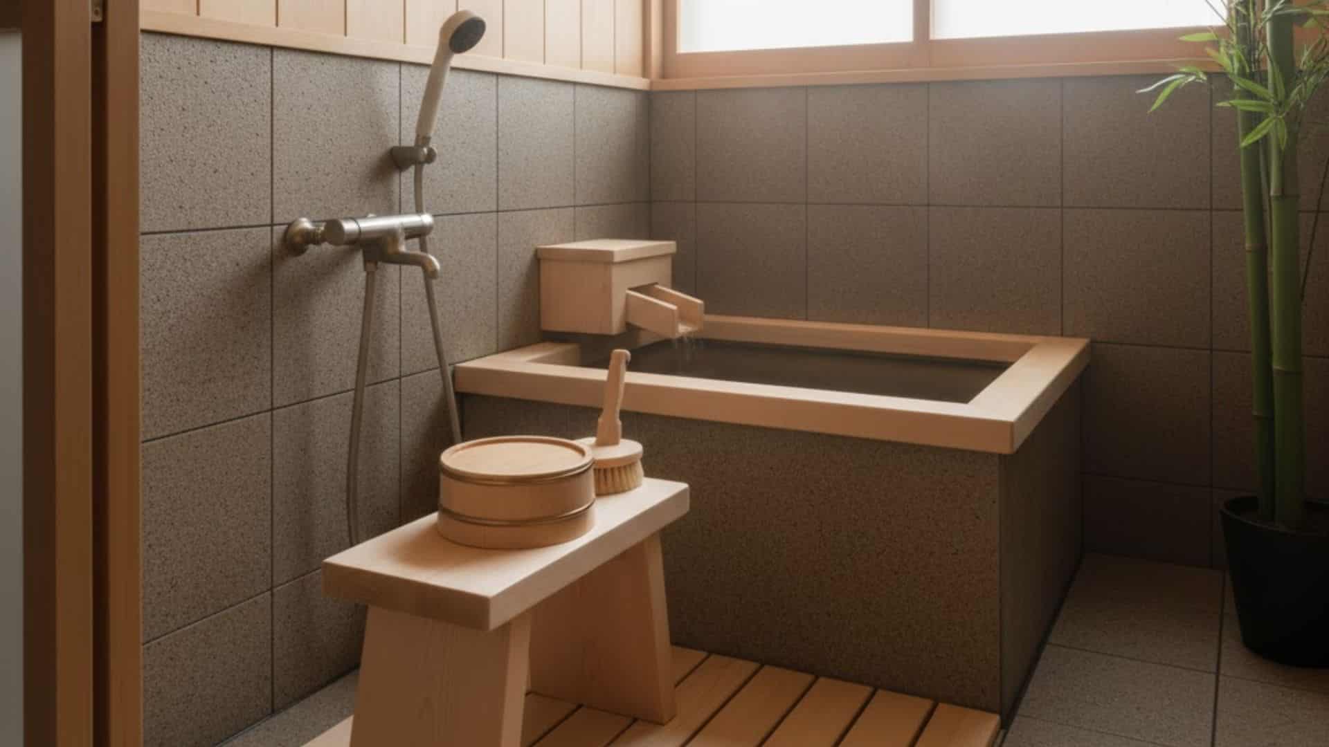 seated bathing with stool handheld shower