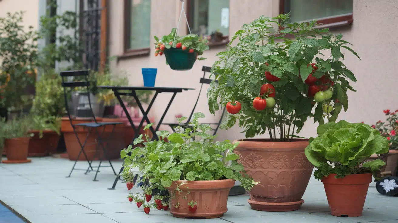 small patio