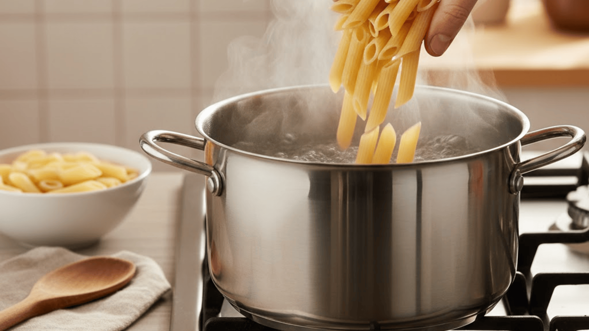 step 2 cook the pasta