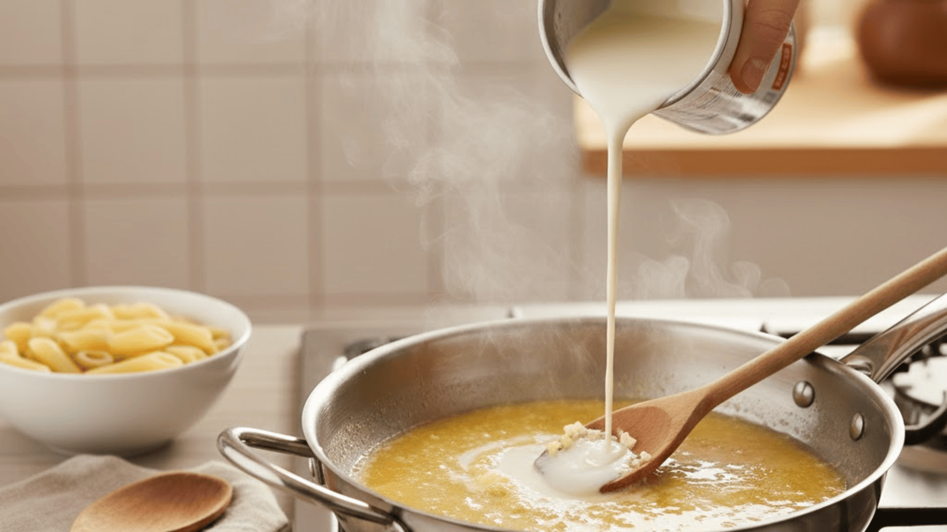 step 3 build the cream sauce