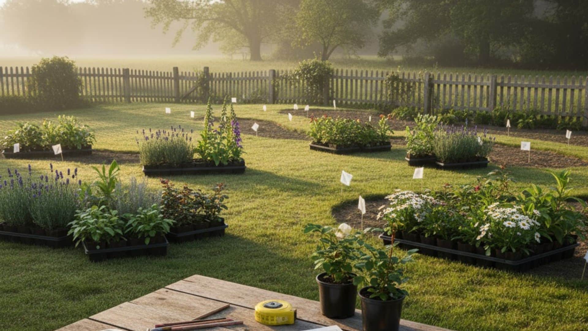 step three select your plants carefully