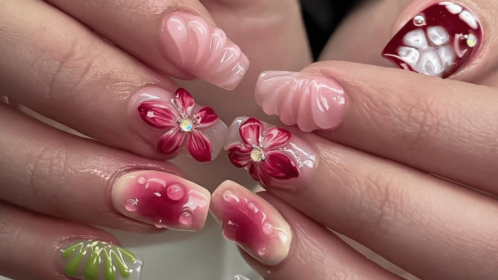 3 d nail art nails