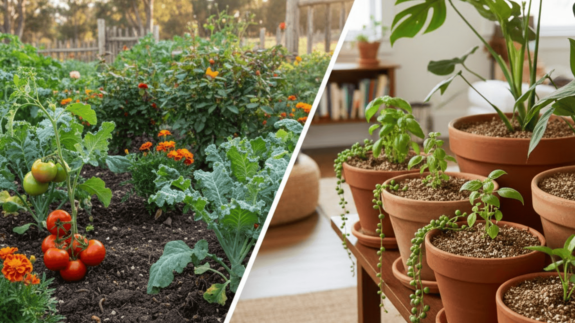 When to use potting soil vs garden soil