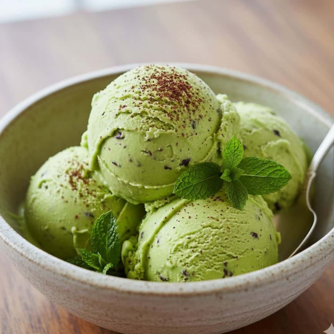 avocado chocolate mint ice cream