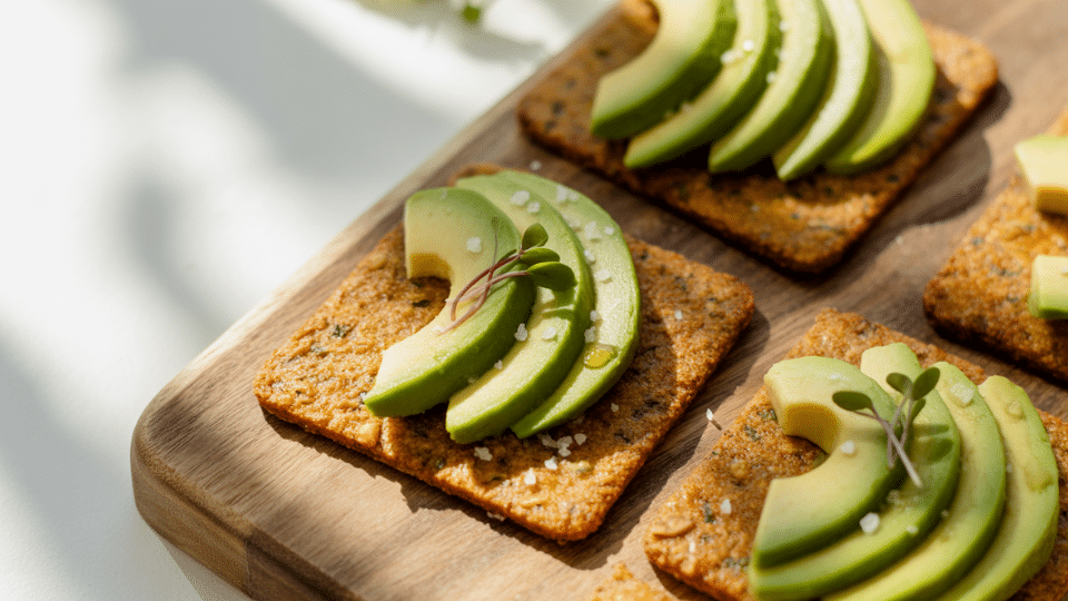 avocado crackers