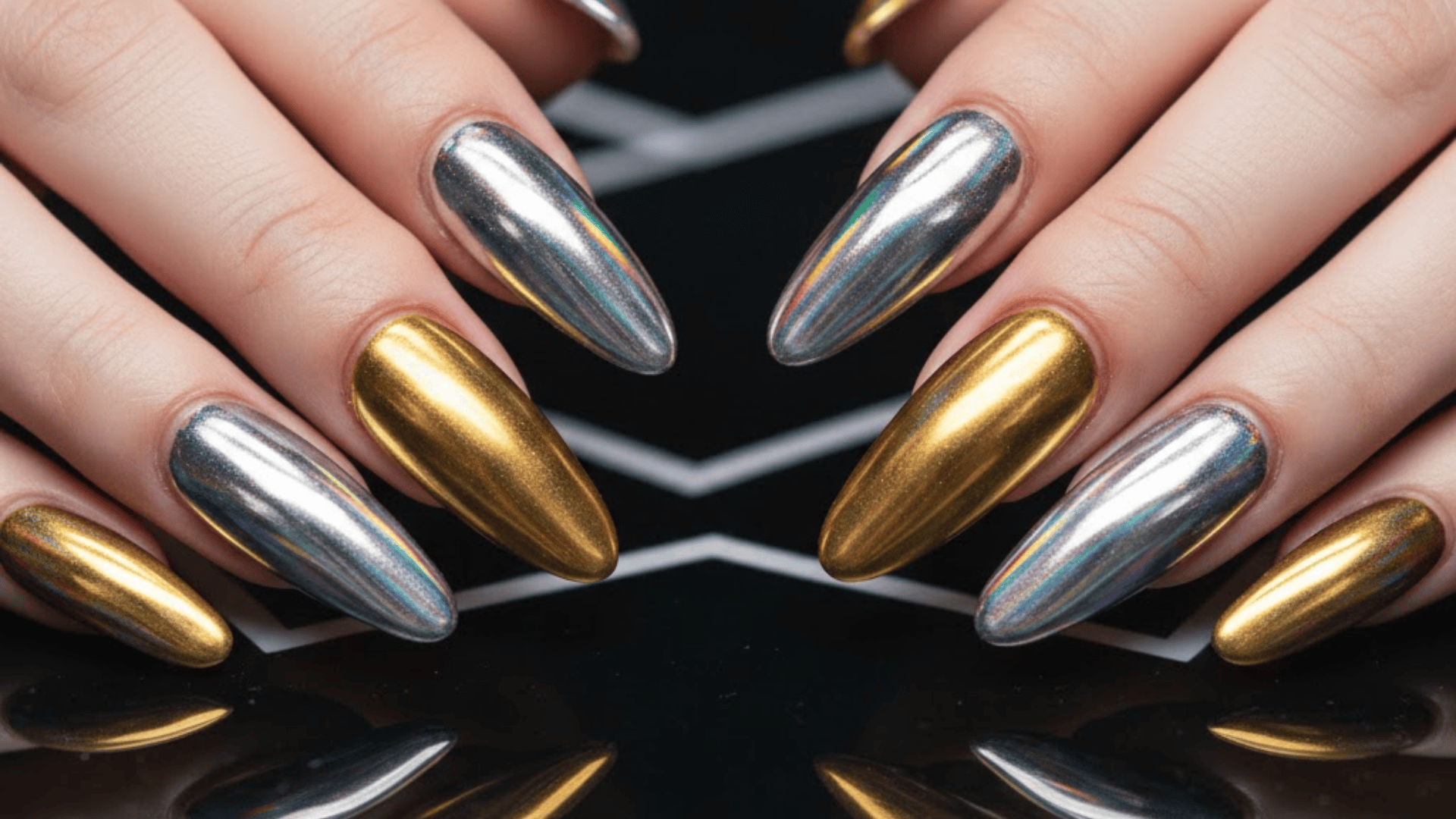 chrome nails