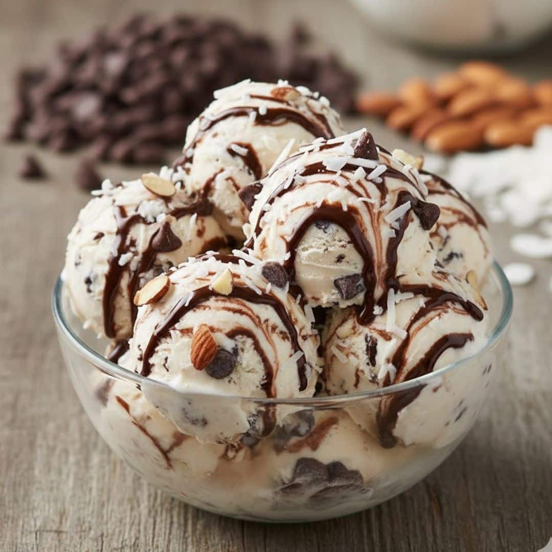 coconut almond joy ice cream