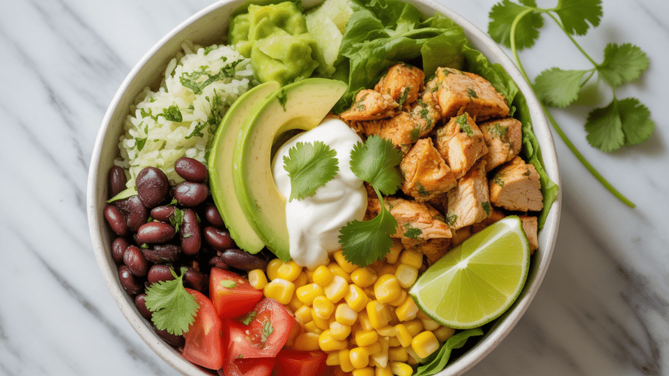 cold burrito bowl