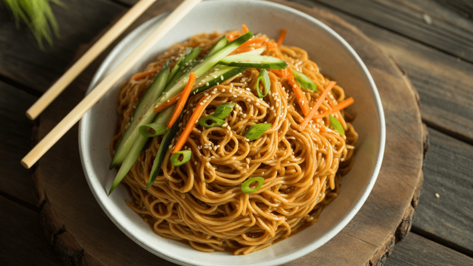 cold sesame noodles