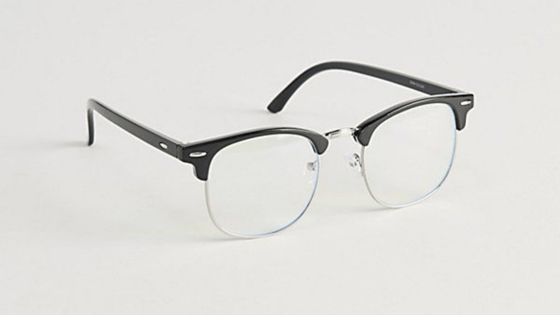 half rim glasses