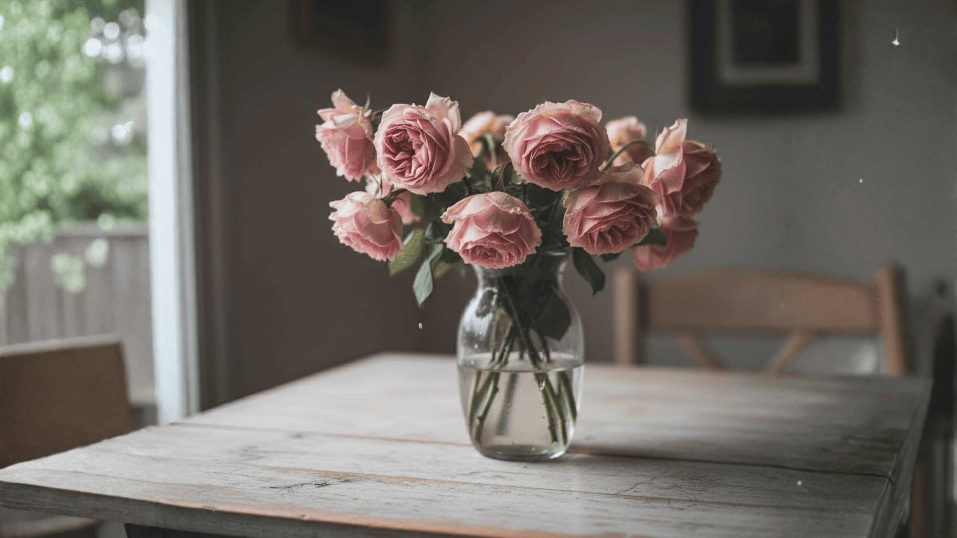 how to revive droopy roses