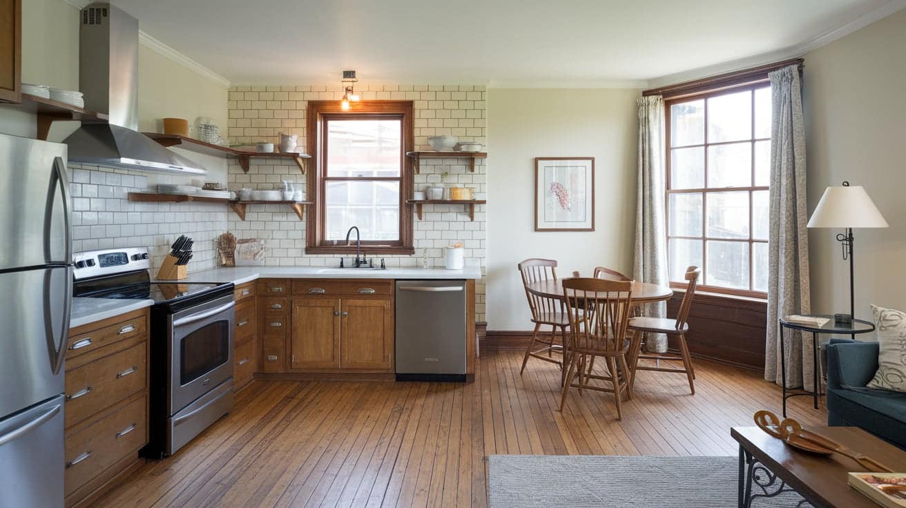 l shaped kitchen