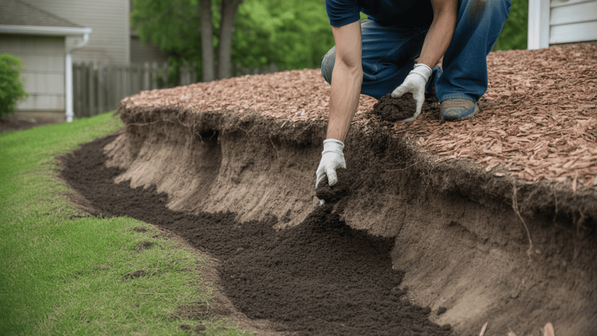 light grading and erosion control