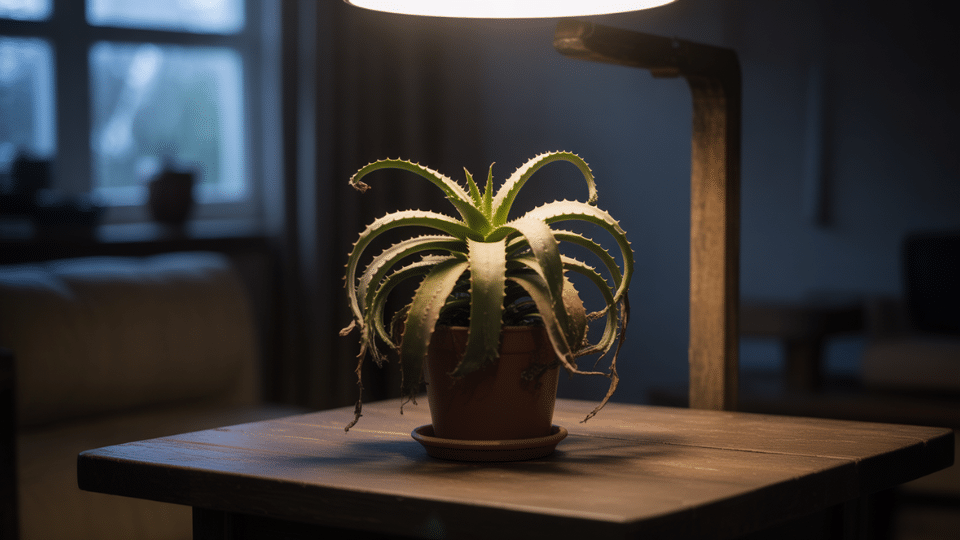 light requirements for a healthy aloe plant