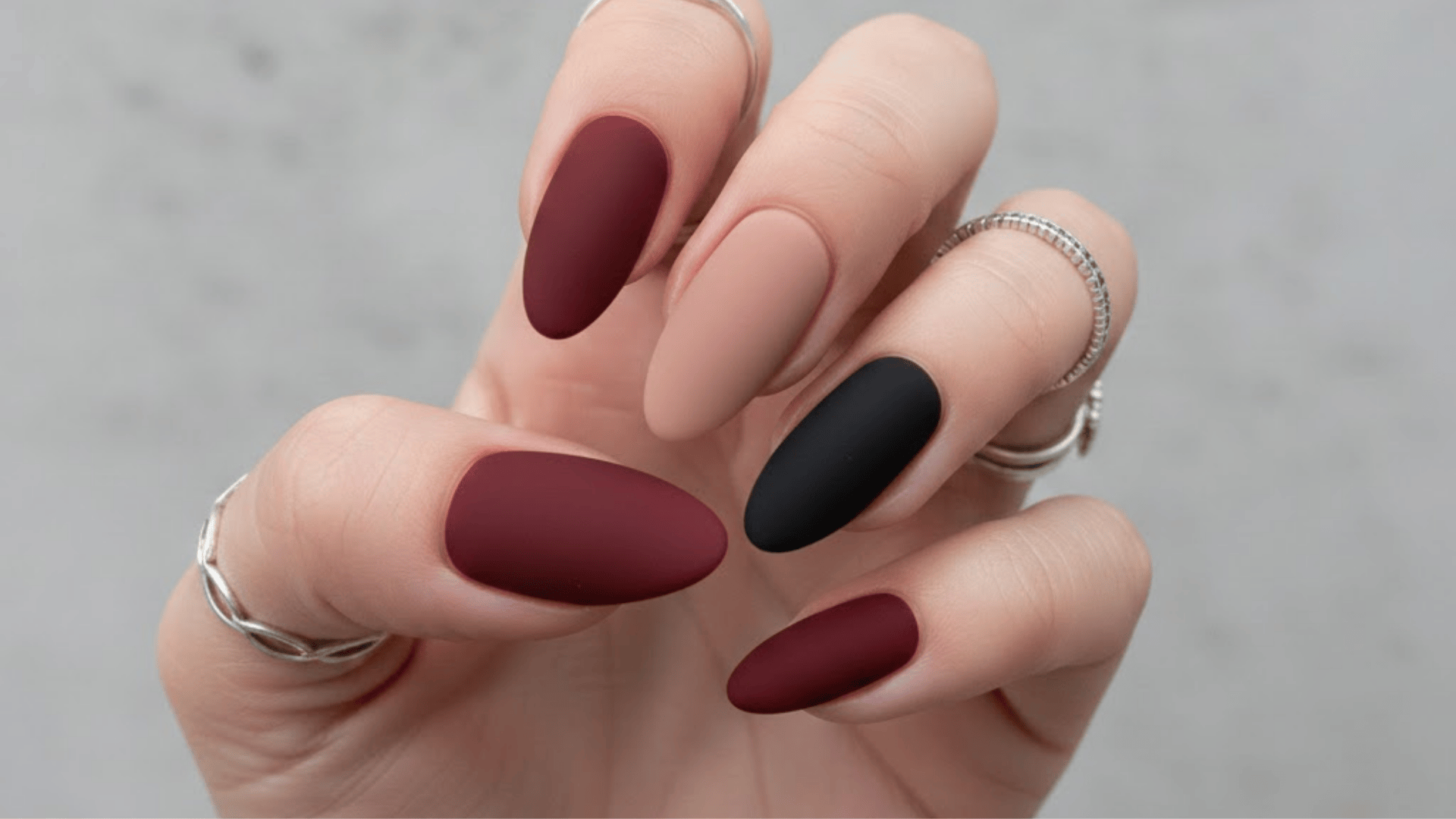 matte nails