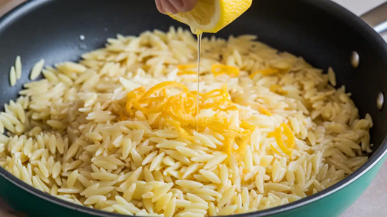 mix in lemon