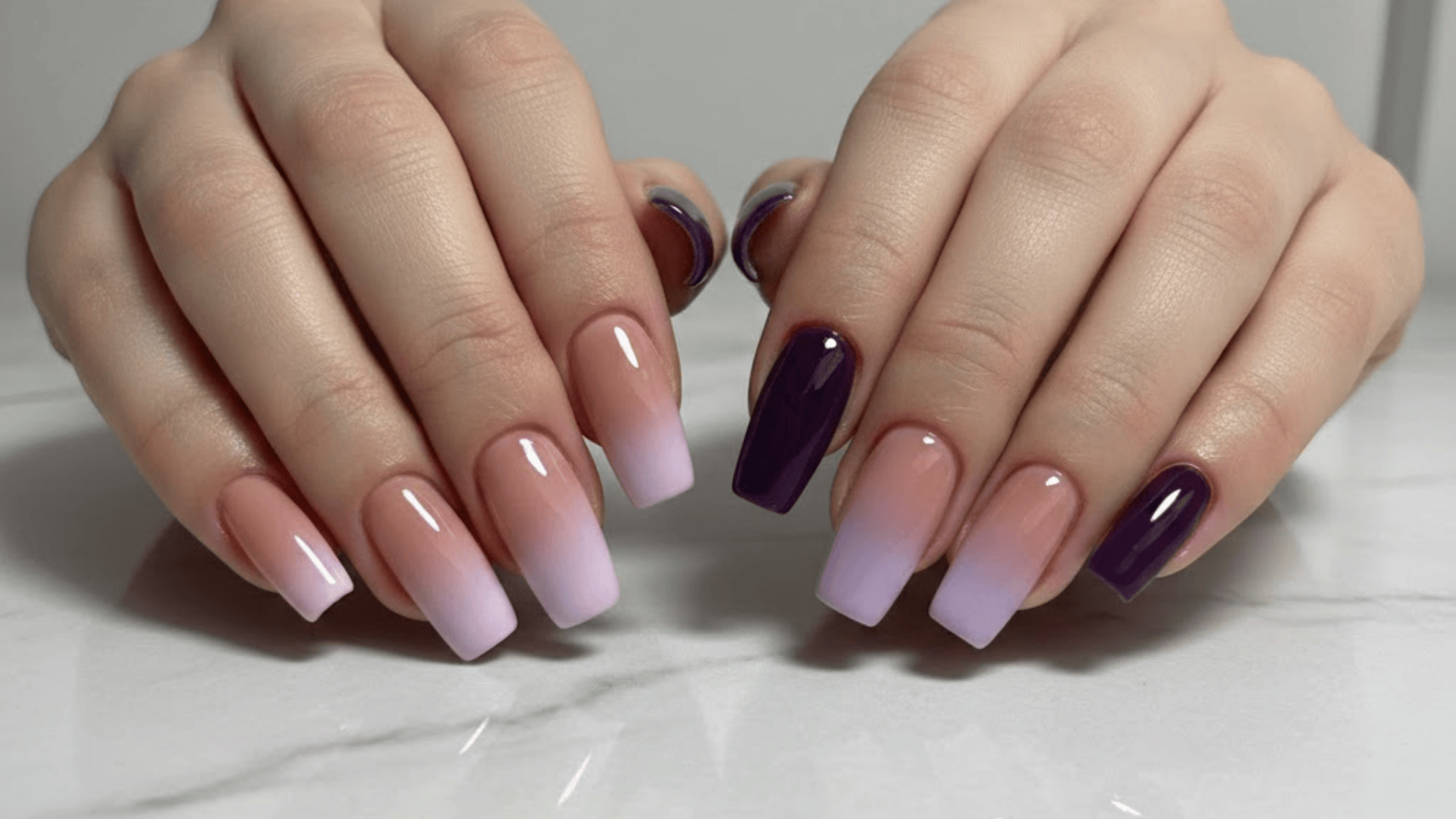 ombré nails