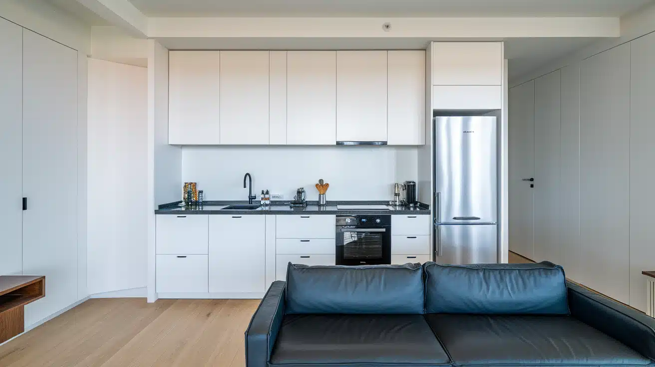 one wall kitchen