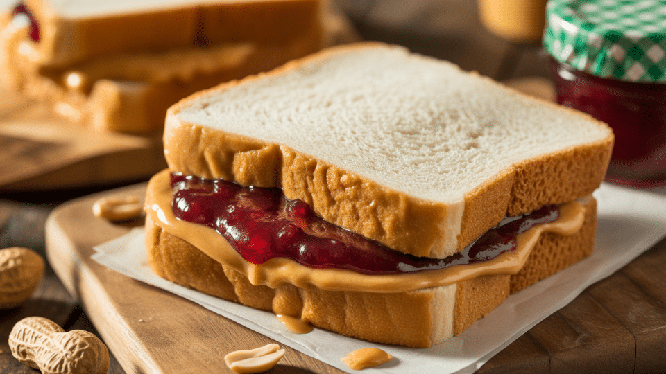 pb and jelly sandwich