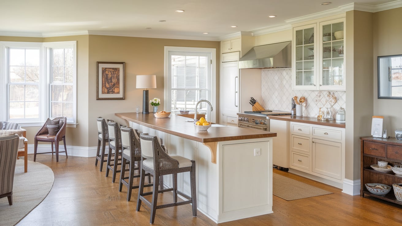 peninsula kitchen