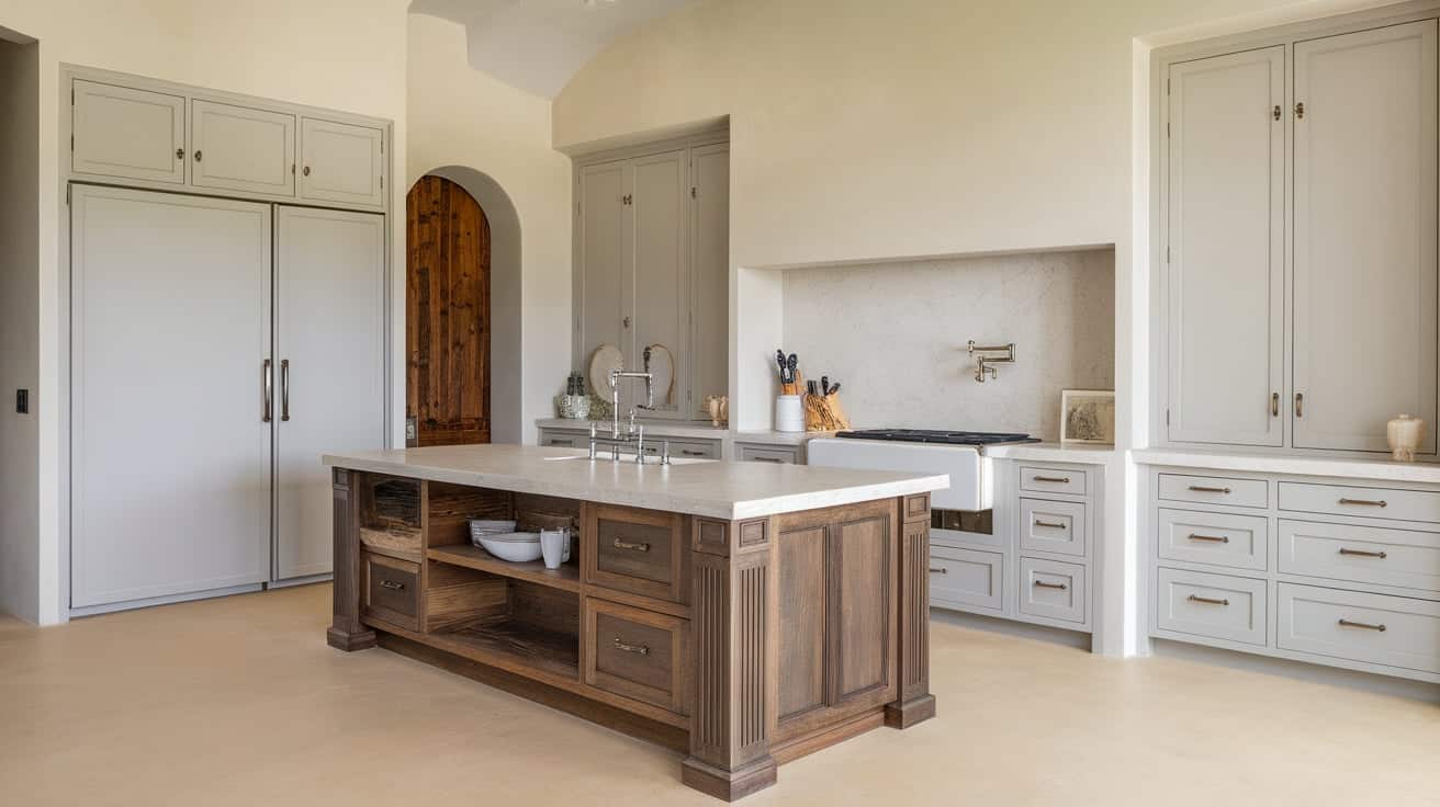 perimeter cabinets