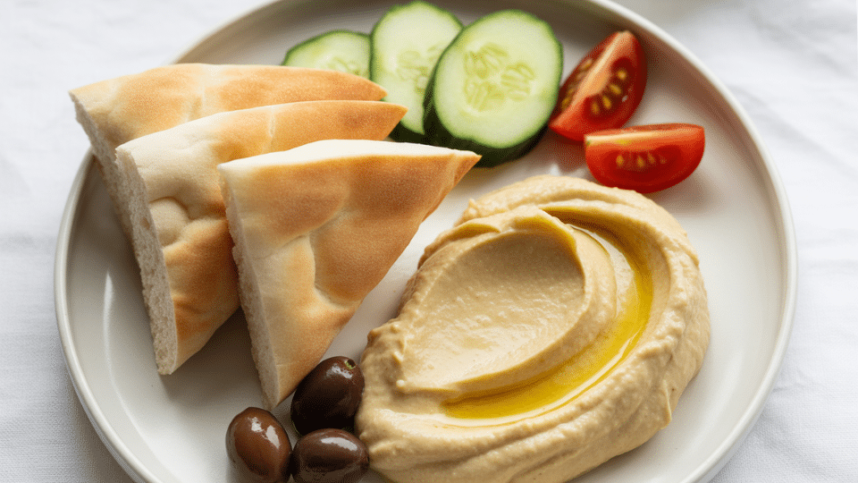pita snack plates