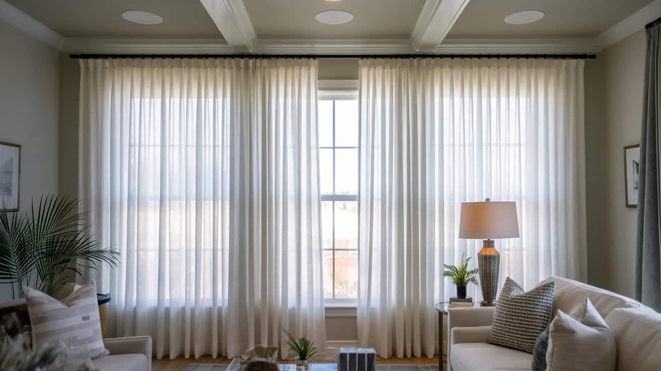 sheer curtain